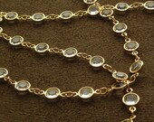 SALE Swarovski Crystal Opera Necklace with Clear Crystals