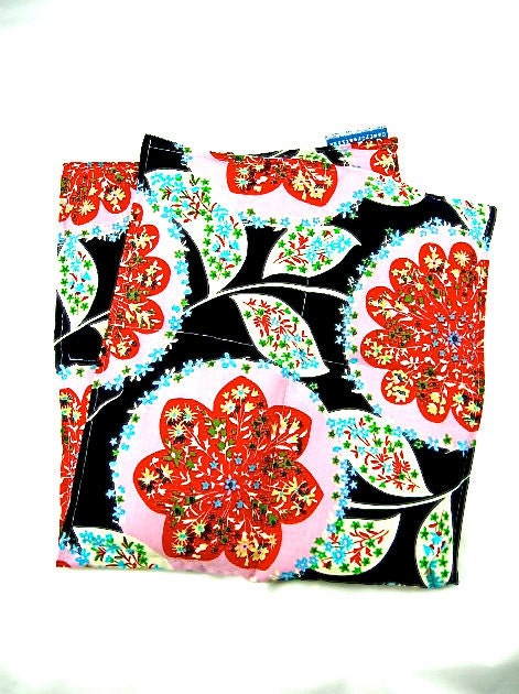Hip/Back Extra Long Heat Pack Hot/Cold Therapy Organic Flaxseed Rice Lavender Scented Charisma Midnight Arthritis Yoga