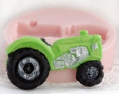 Tractor food mold - fondant, gum paste, candy, chocolate tractors are easy to create - MoldMeShapeMe