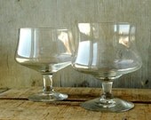 Instant Collection - Vintage Cognac Glasses - Tulip Shaped