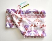 Large Wrap Scarf - Triangle Oasis Print
