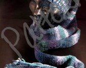 Simple Scat by Jeannie Phillips (loom knitting pattern)