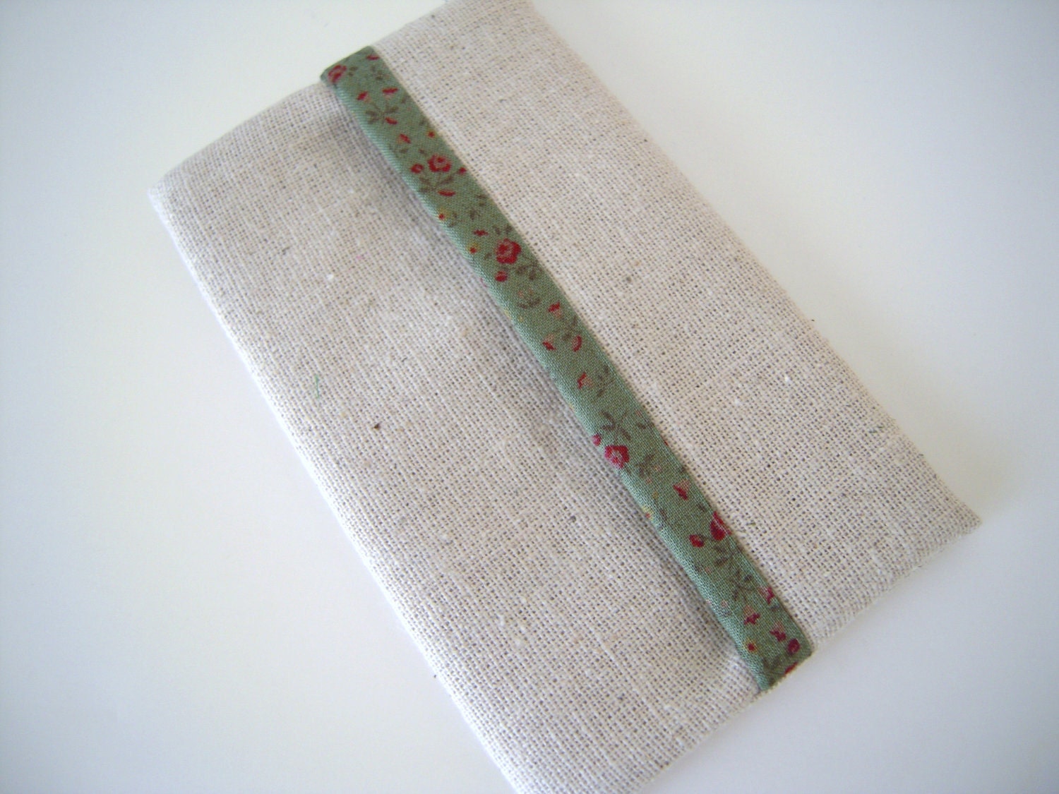 Tissue Case/Natural x Small Flower