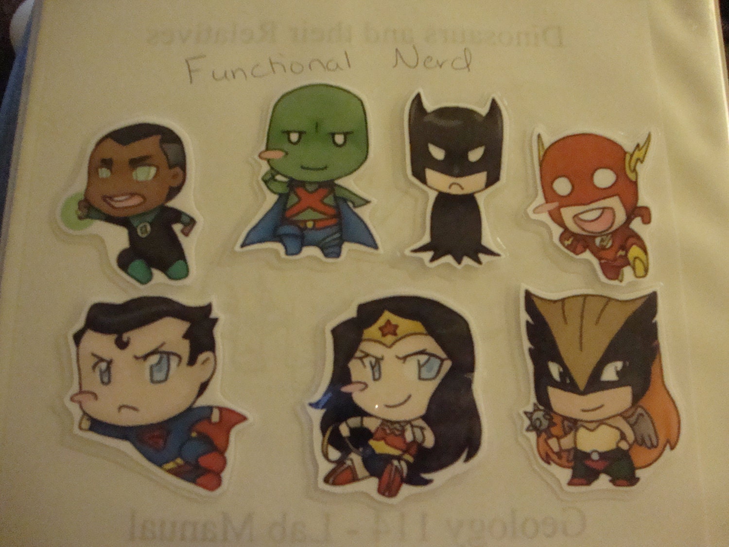 Justice League Door Chibi Set