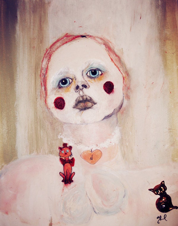 Natanya, A 16" x 20" Print By: Allison Harvard