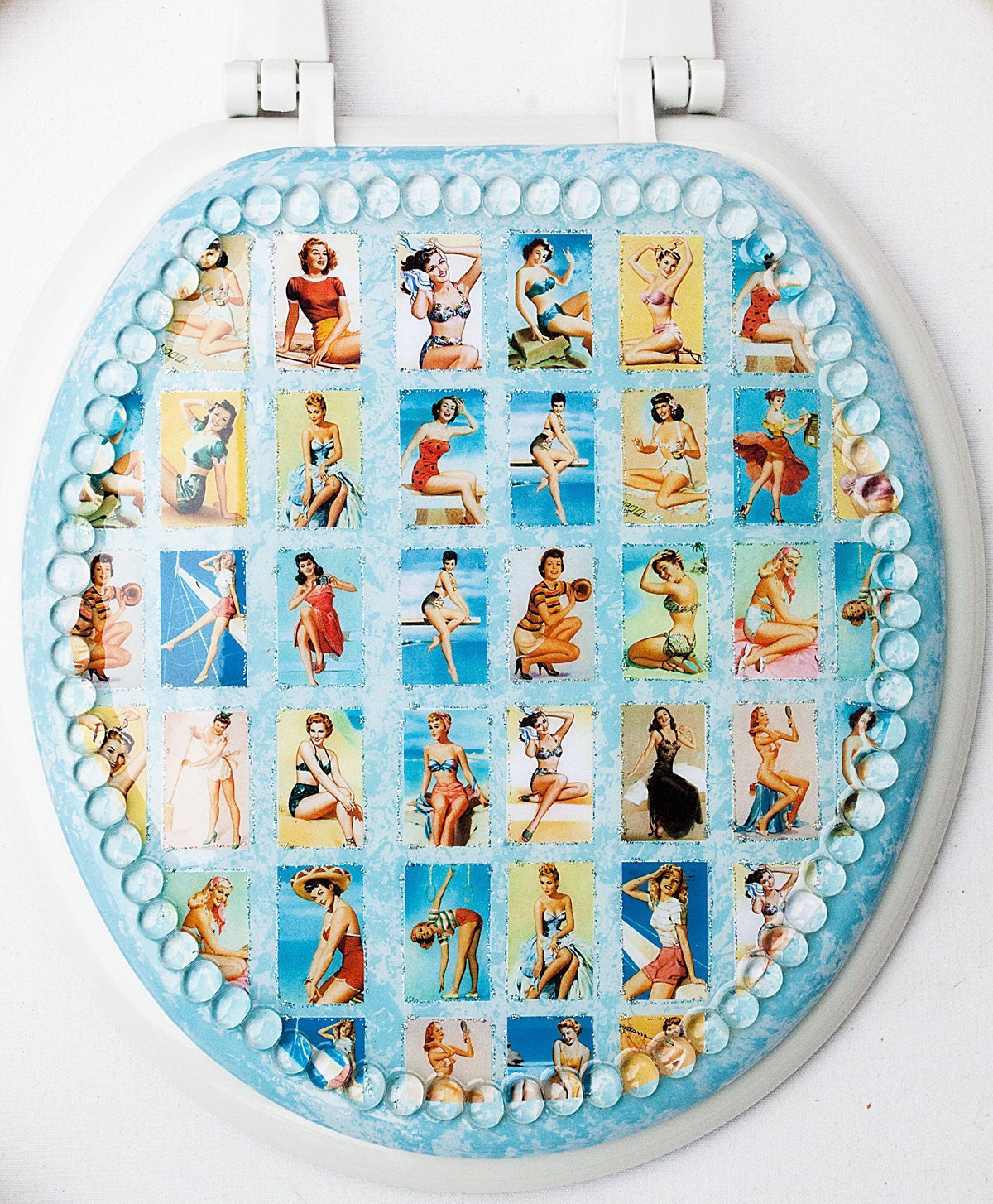 Pinup Girl Toilet Seat