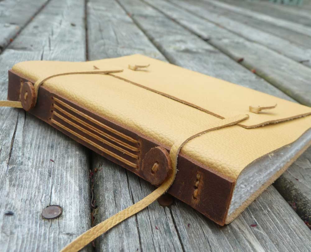 Leather Journal - Honey