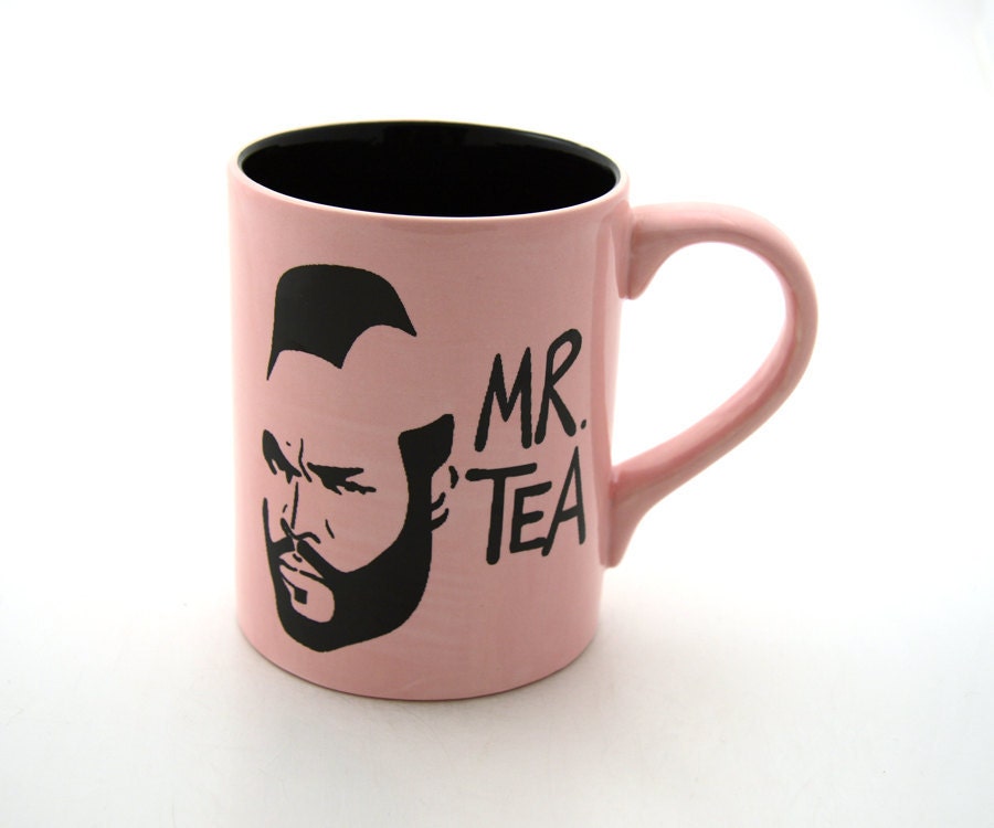Mr T Tea Mug Pink