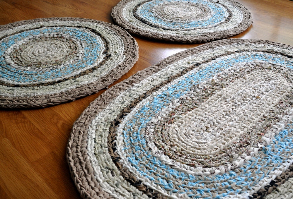 Set of Rag Rugs Custom Made for You