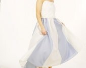 Vintage 1960s ROBINS EGG Blue Wedding Dress XS/S