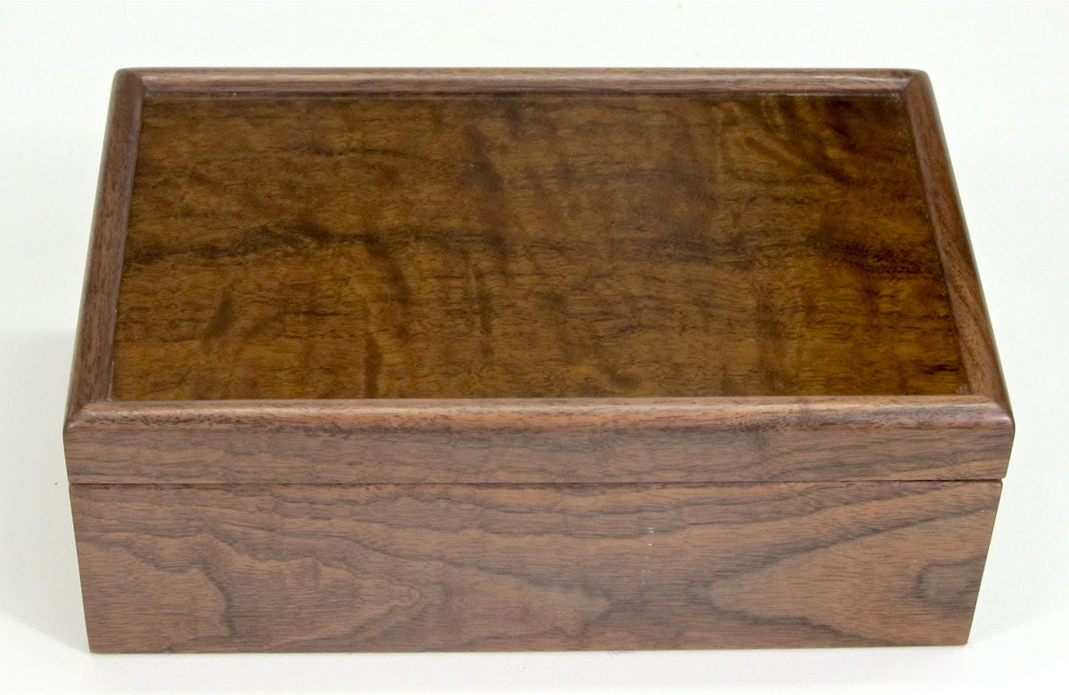 Black Walnut and Brazilian Imbuya Keepsake Box