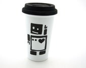 Robot Travel Mug