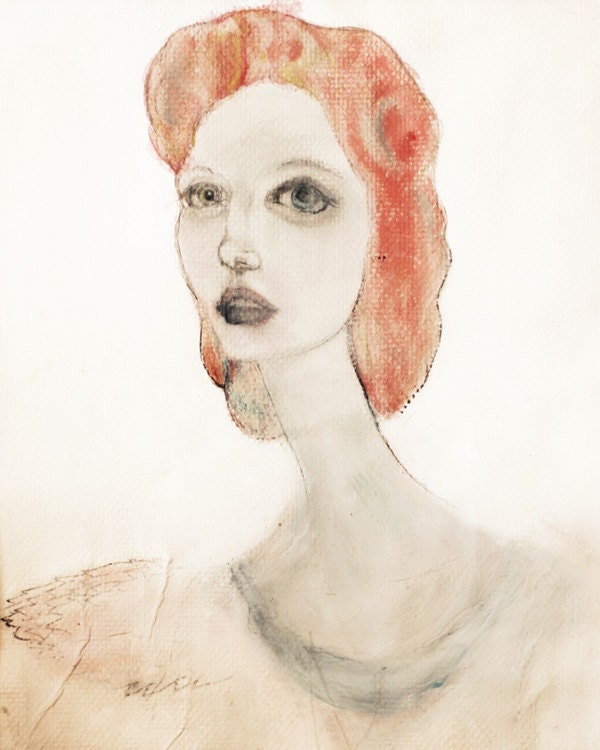 Floriane, A 16" x 20" Print By: Allison Harvard