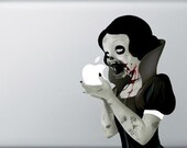 Zombie Snow White Mac Decal Macbook Stickers Macbook Decals Apple Decal for Macbook Pro / Macbook Air / iPad / iPad2/iPad3