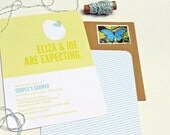 Little Egg Couple Baby Shower Invitation