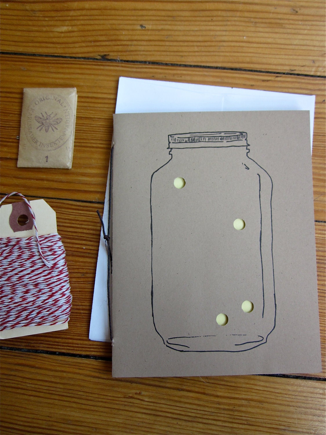 Collected Fireflies Card