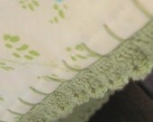 Pillowcase with Crochet Trim