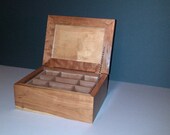 Cherry Trinket Box with removable tray