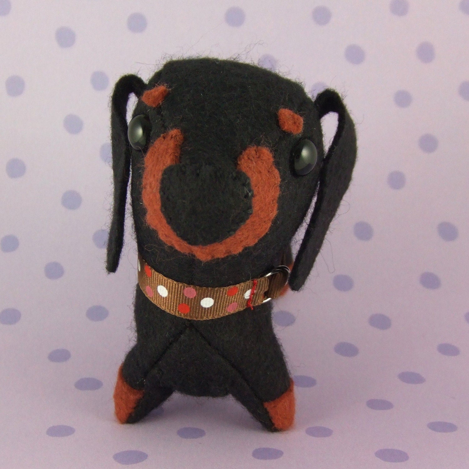 Palm Puppy Red and Tan Dachshund Plush