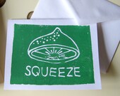 Squeeze Styro Print Card