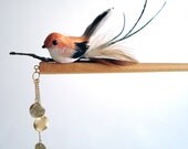 Clementine Bird- Hair Stick