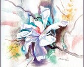 Special Floral Watercolor - by John Stewart