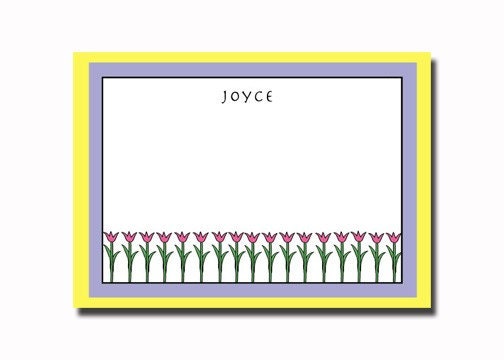 Tulips - Set of 10 Note Cards
