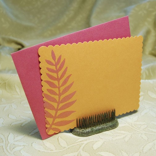 Tropical Leaf Flat Notes