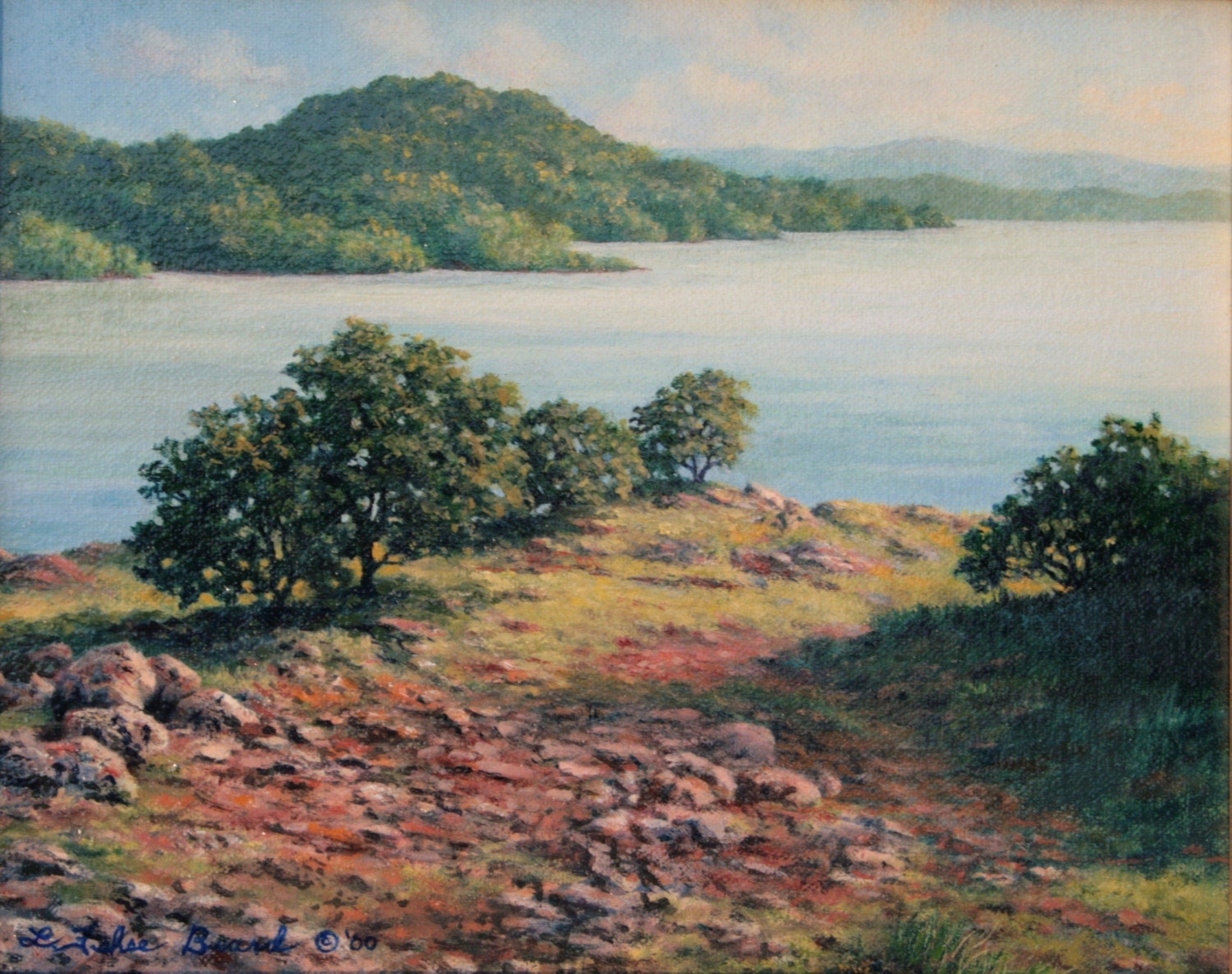 Texas Hill Country, Inks Lake, LIMITED EDITION GICLEE, Stretched Canvas