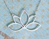 Sterling Bloom Necklace