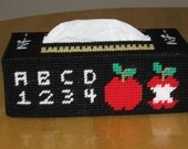 Long Teacher Tissue Box Cover
