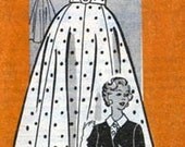 Vintage 50s Anne Adams 4596 BEST MARILYN HALTER Dress with Short Jacket Sewing Pattern Size 14 Bust 32