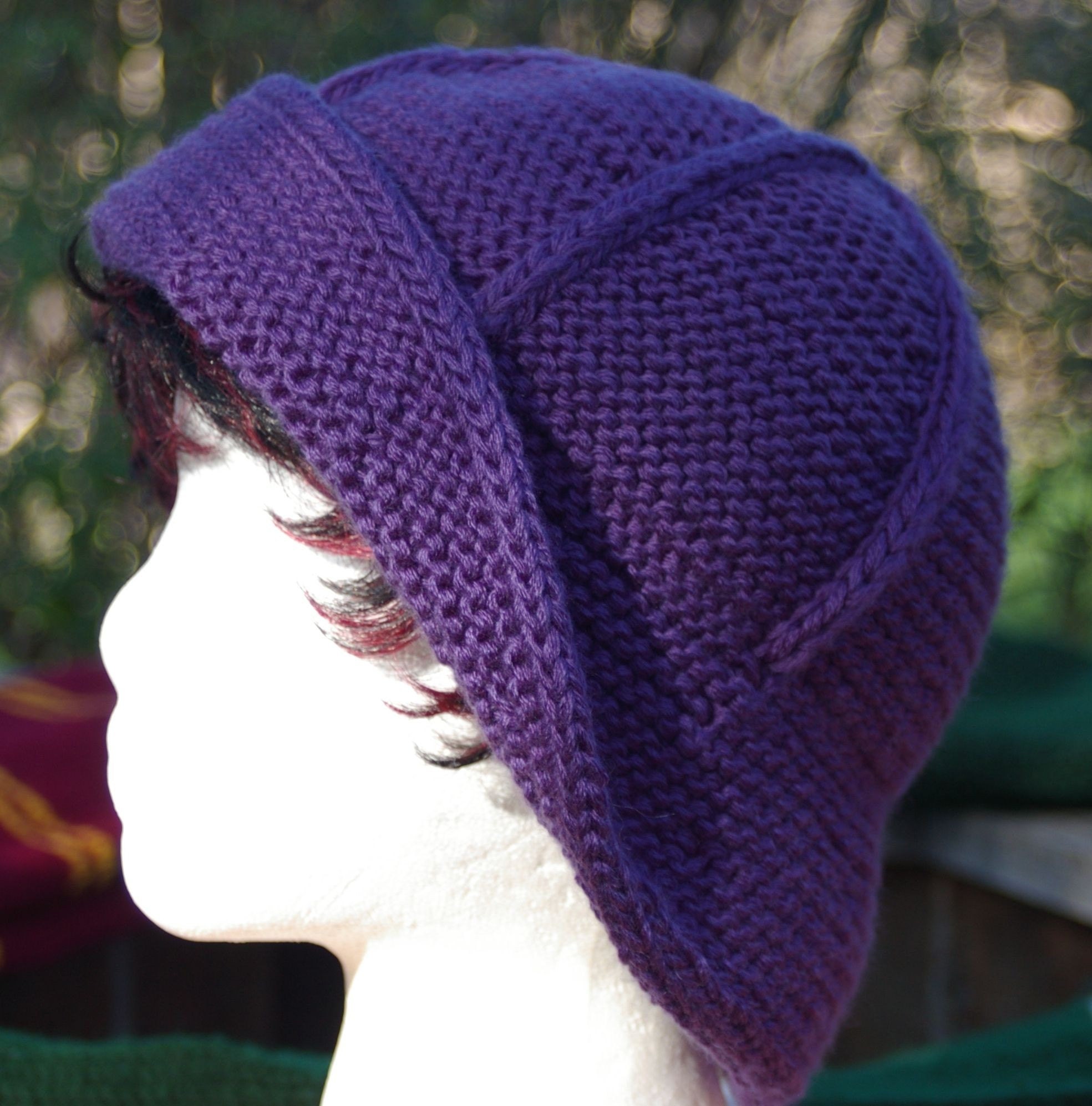 Hyacinth Bucket Hat - Knitting Pattern - One piece top down