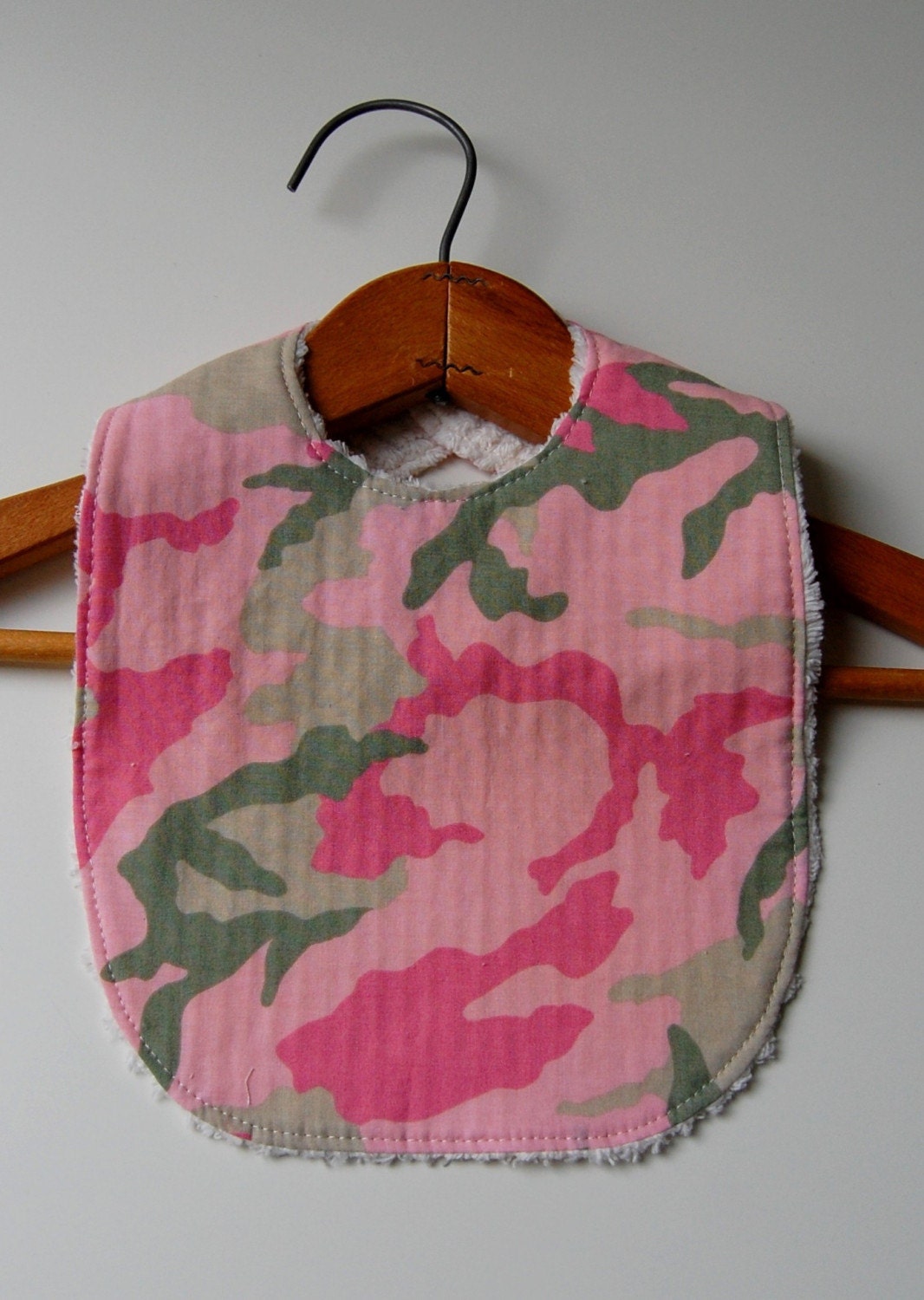 Girly Camo Infant bib