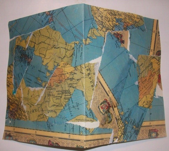 Map of the World Travel Greeting Card