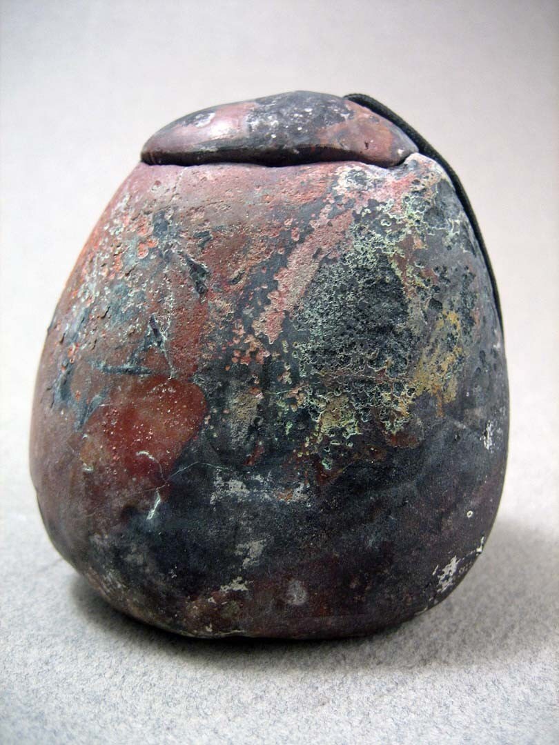 Primitive Fired Pod Pot (22)