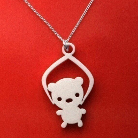 Toy Grabber Necklace -Bear