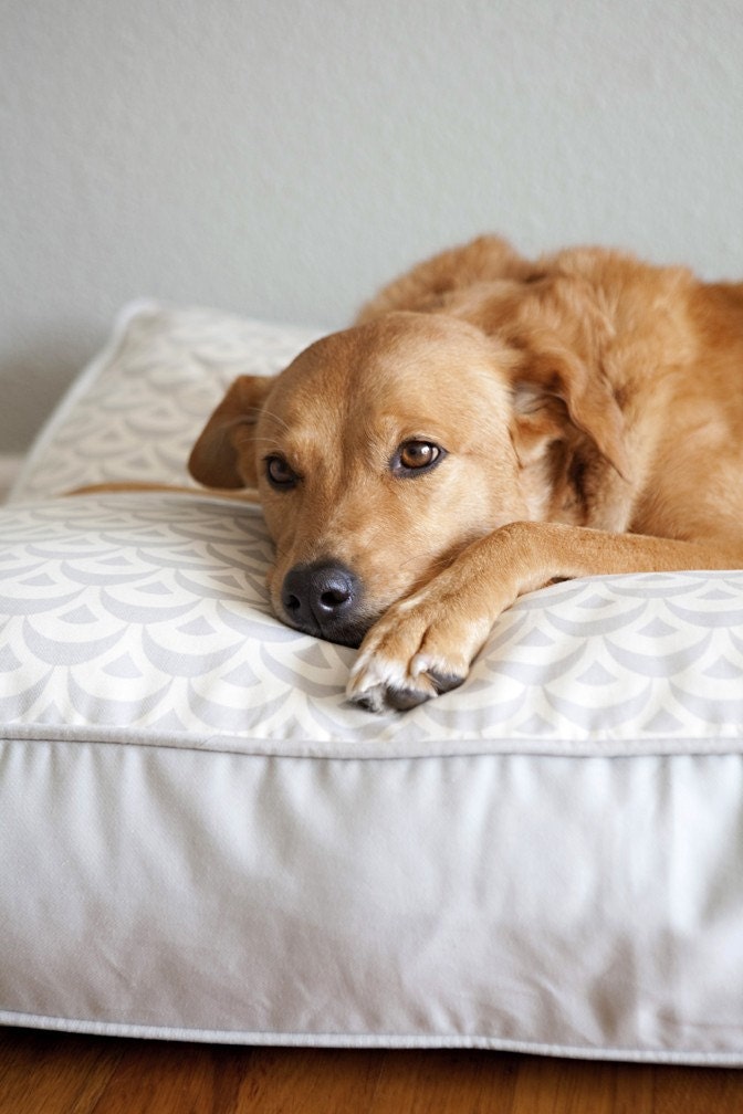 medium dog bed - Eco-friendly - Grey Sunrise Luxury Bed
