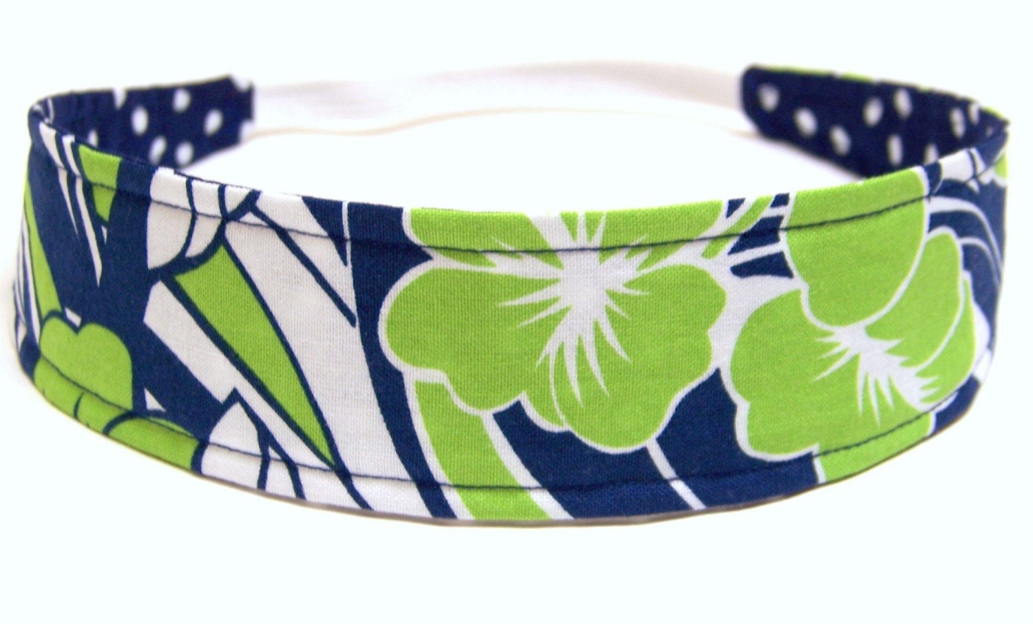 Reversible Fabric Headband   -  JACQUELINE  Headbands for Women