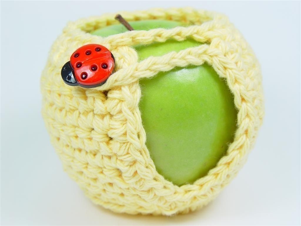 PDF Crochet Pattern - Adorable Apple Cozy