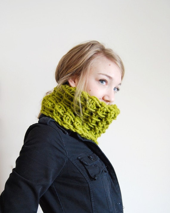 Forest Cowl in Chartreuse