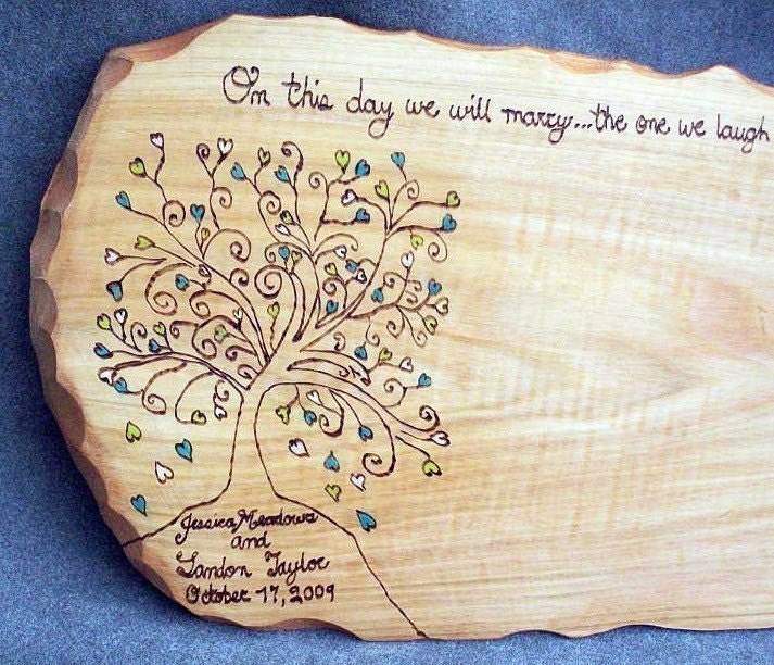 Wedding Guest Book Alternative Wedding Tree Deign