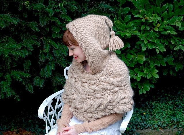 woodland hoodlet KNITTING PATTERN