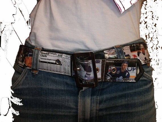 Read My Hips Hockey Card Belt- Customized Gift Idea