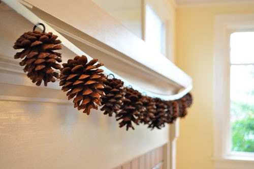 Pine Cone Garland from Naturally Natalie