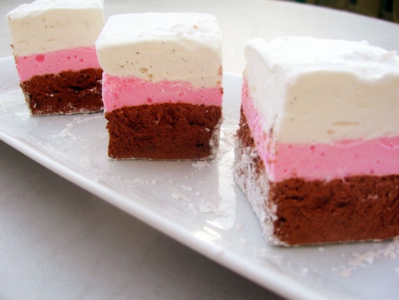 16 Neapolitan Marshmallows - Gluten Free Candy