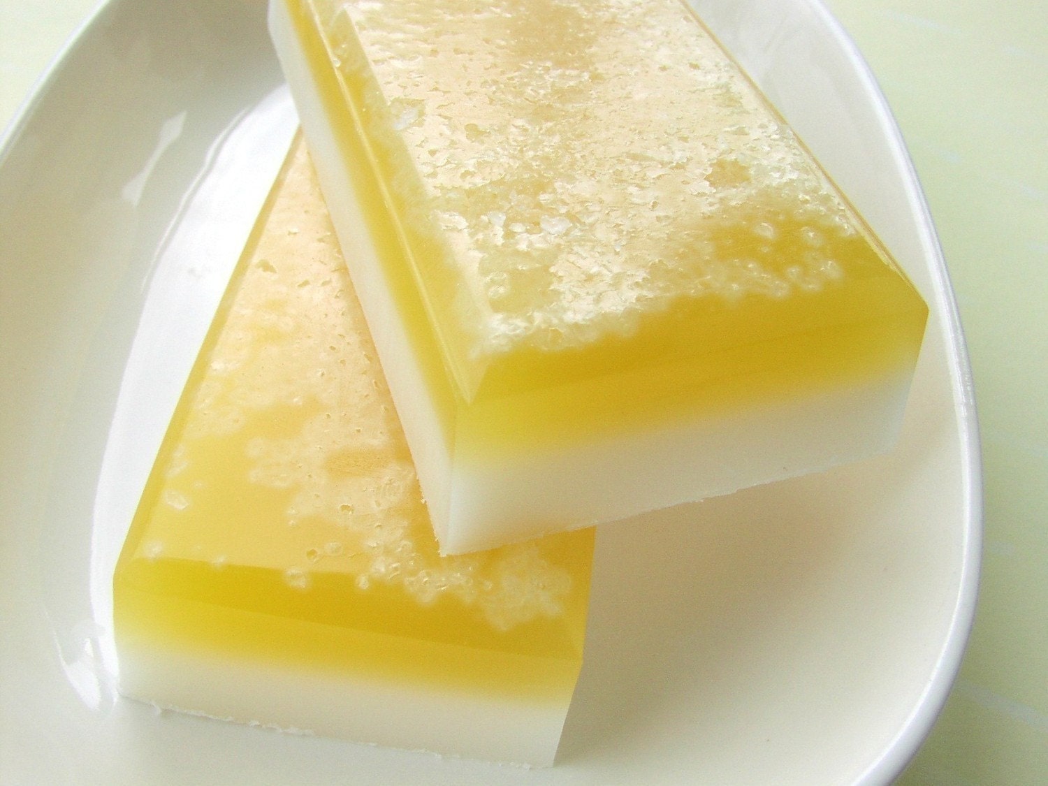 Soap - Lemon Lane Salt Bar Glycerin Soap
