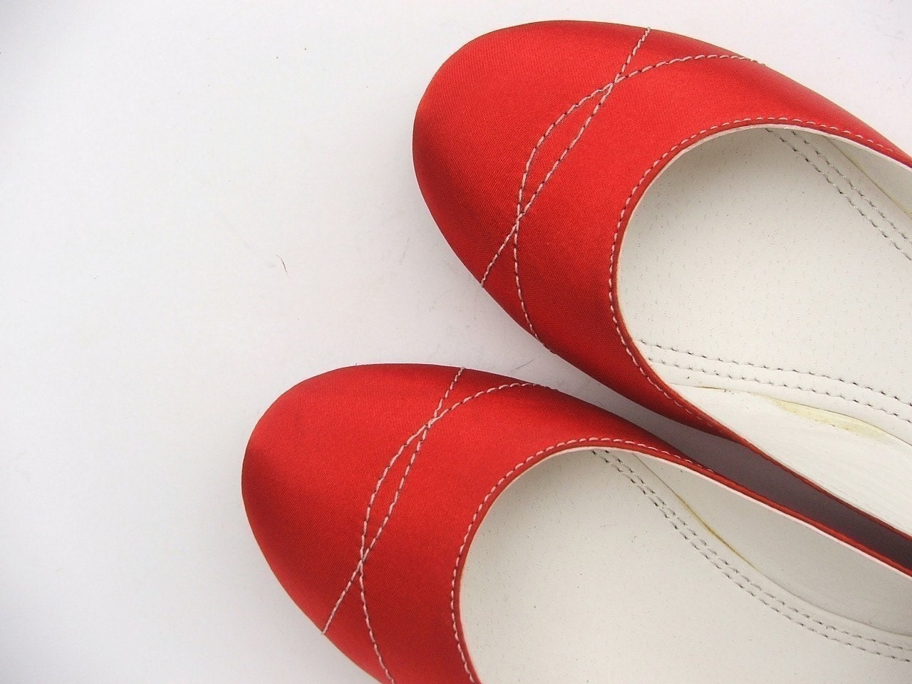 shoes red shoes women shoes EcoFriendly Vegan shoes wedding shoes flat shoes