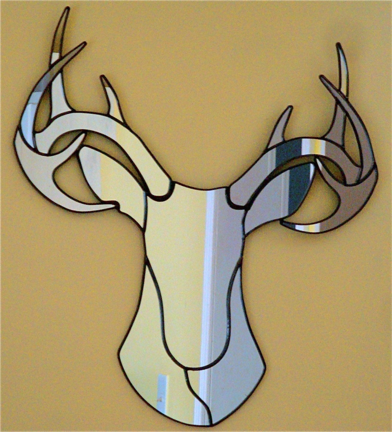 Deer Mirror Stag Head Wall Mirror