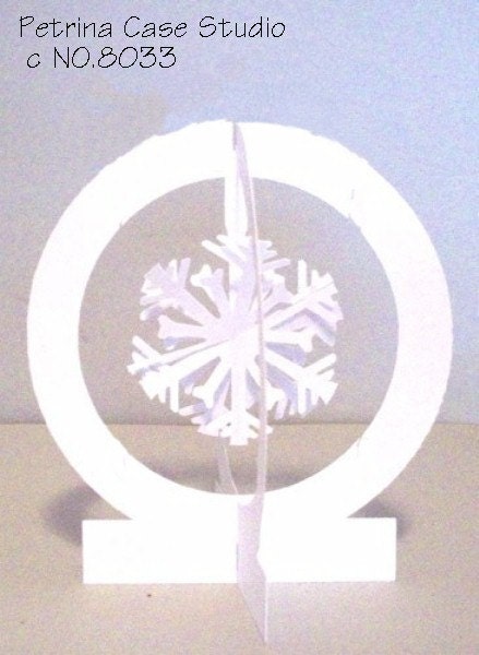 Snowflake Pop-Up Globe -ITEM 8033